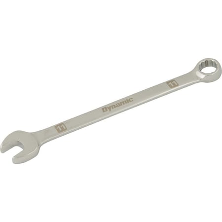Dynamic Tools 11mm 12 Point Combination Wrench, Mirror Chrome Finish D074111